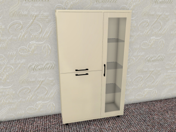 Модульная система Грейс Шкаф ШК-5082  Серый Кашемир