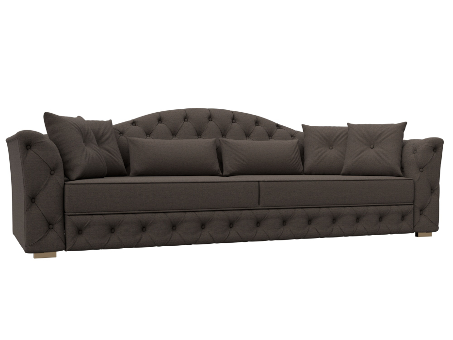 Диваны кровати со спальным местом, Диван прямой Артис, рогожка Амур