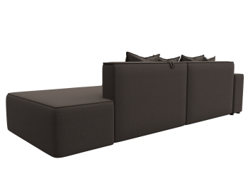 Диван угловой Лига-079 угол левый, рогожка Амур