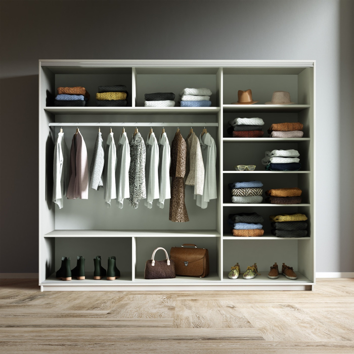 Шкафы-купе 3-х дверные, Шкаф-купе Экспресс 3-х дверный Фотопечать Шары Стекла 210х60х240