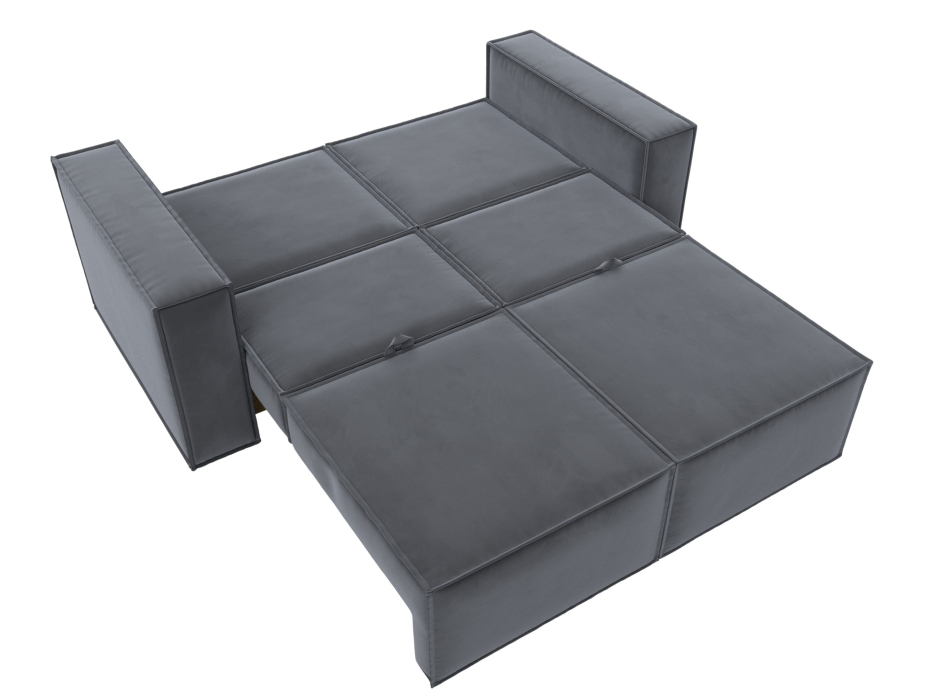 Диваны кровати со спальным местом, Диван прямой Куба мини, велюр