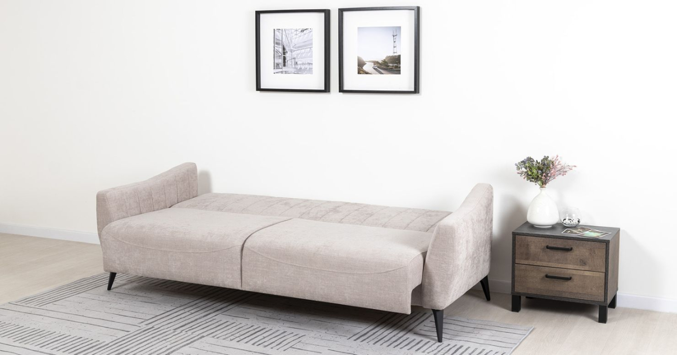 Диваны с ящиком для белья, Диван-кровать Наоми