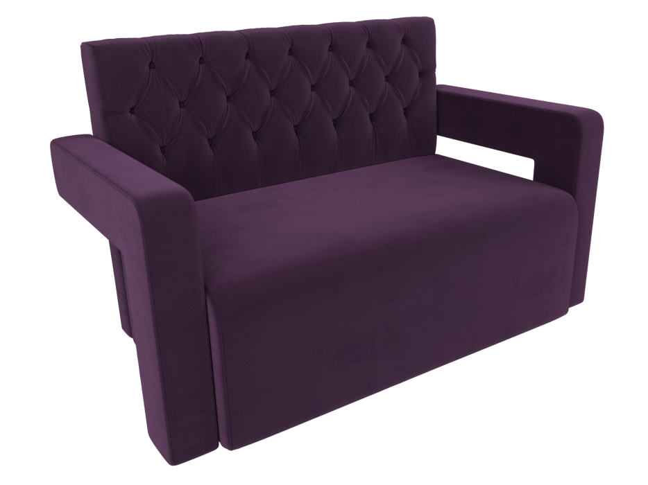 Дизайнерские диваны для гостиной, Прямой диван Рамос Люкс 2-х местный, велюр