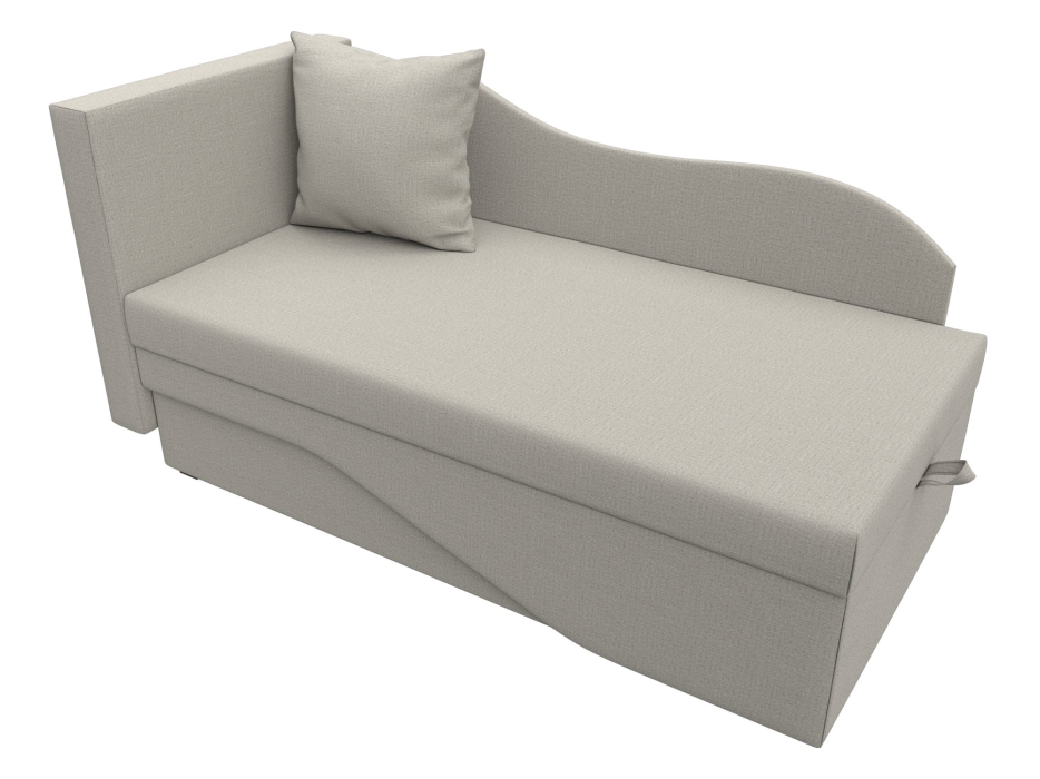 Кушетка диван, Кушетка Гармония левая, рогожка Амур