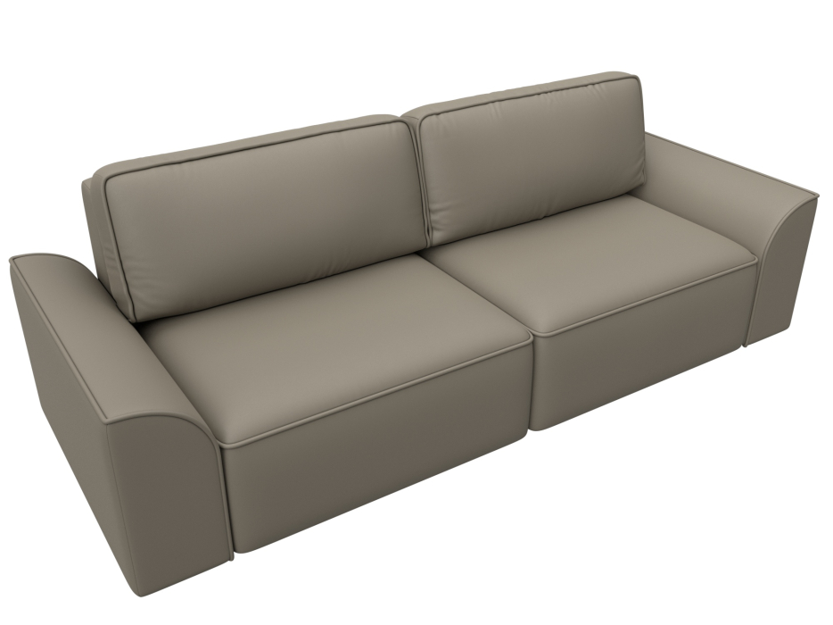 Диваны еврокнижки, Диван прямой Лига-048 НПБ, экокожа GRIFON