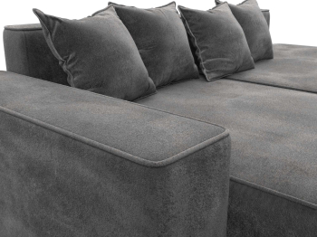 Диван угловой Лига-079 угол левый, велюр TOWER