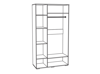 Шкаф 3-х ств РШ-25 Спальня Ричард