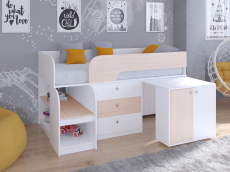 Кровати-чердаки, Кровать-чердак Астра 9 V7 Белый