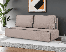 Диваны кровати со спальным местом, Диван прямой еврокнижка Марк (Рогожка)