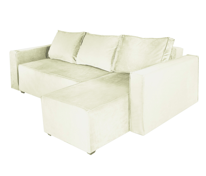 Диваны угловые в гостиную, Диван-кровать Лофт Люкс угловой  143, велюр