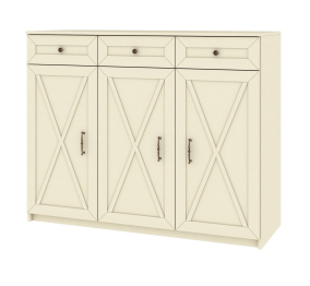 Комод Бэлла широкий глухой фасад