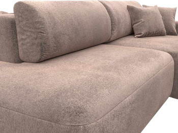 Диван угловой Лига-036 НПБ Модерн правый угол, велюр TOWER