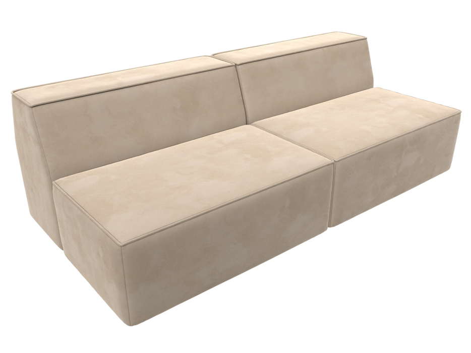 Диваны кровати со спальным местом, Прямой модульный диван Монс, Велюр