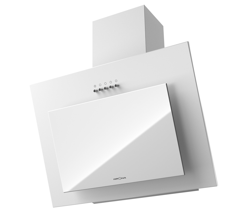 Вытяжки, Вытяжка кухонная KRONA FREYA 600 white PB
