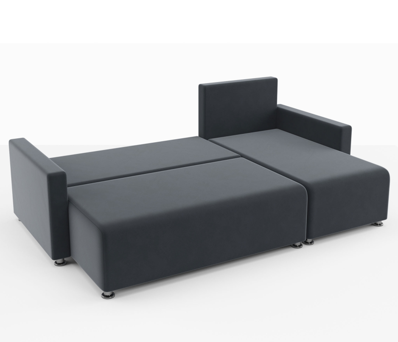 Диваны угловые в гостиную, Угловой диван-кровать Таити,велюр