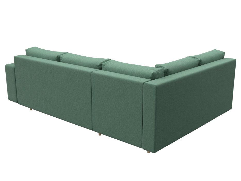 Диваны угловые в гостиную, Диван угловой Сильвана левый угол, рогожка Амур