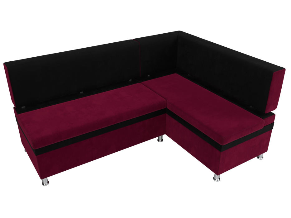 Кухонные уголки, Кухонный уголок Стайл правый угол, микровельвет