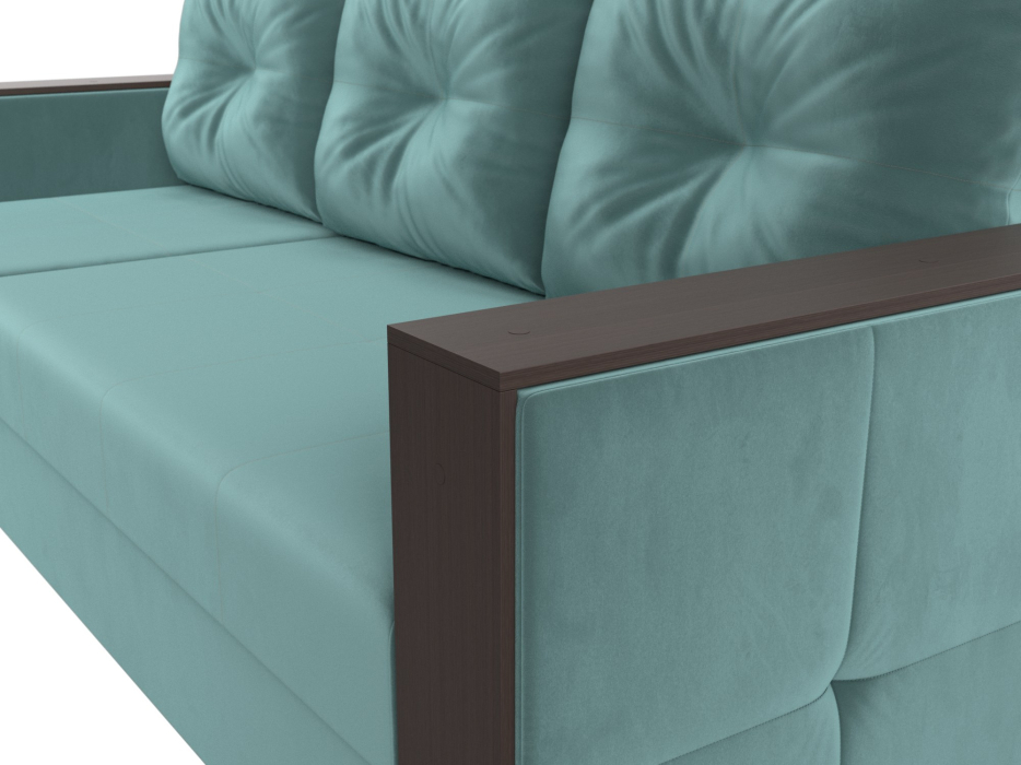 Диваны угловые в гостиную, Угловой диван Валенсия Лайт левый угол, велюр