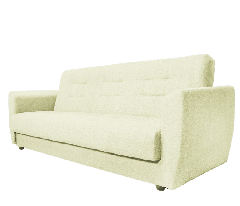 Диваны с ящиком для белья, Диван-кровать Лира, рогожка,120