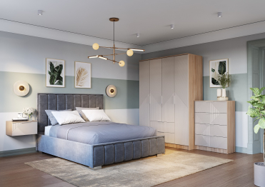 Шкаф для одежды и белья Эмилия ШК-11