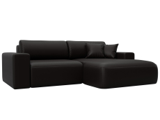 Диваны угловые в гостиную, Диван угловой Лига-036 НПБ Классик правый угол, экокожа GRIFON