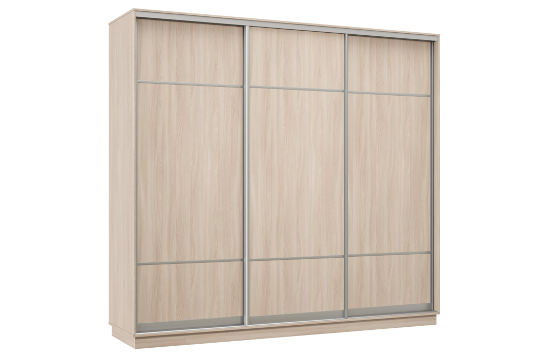 Шкафы-купе 3-х дверные, Шкаф-купе Премьер Лайт 62 (08;08;08) трехдверный