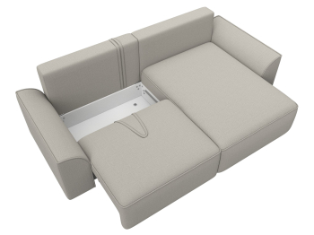 Диван угловой Лига-048 НПБ, рогожка Амур