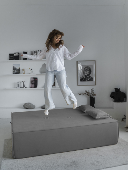 Бескаркасные диваны, Диван бескаркасный Клайд, велюр