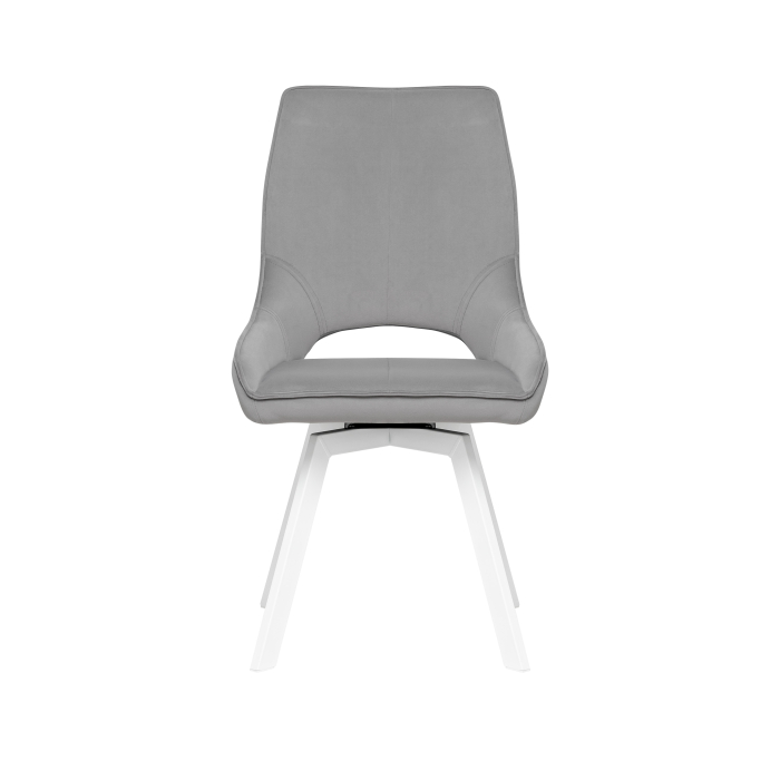 Стулья, Стул Leset Галвес 360 опора белая/велюр