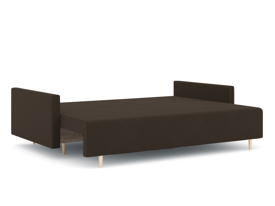 Диваны еврокнижки, Диван-кровать Милли с подлокотниками, велюр