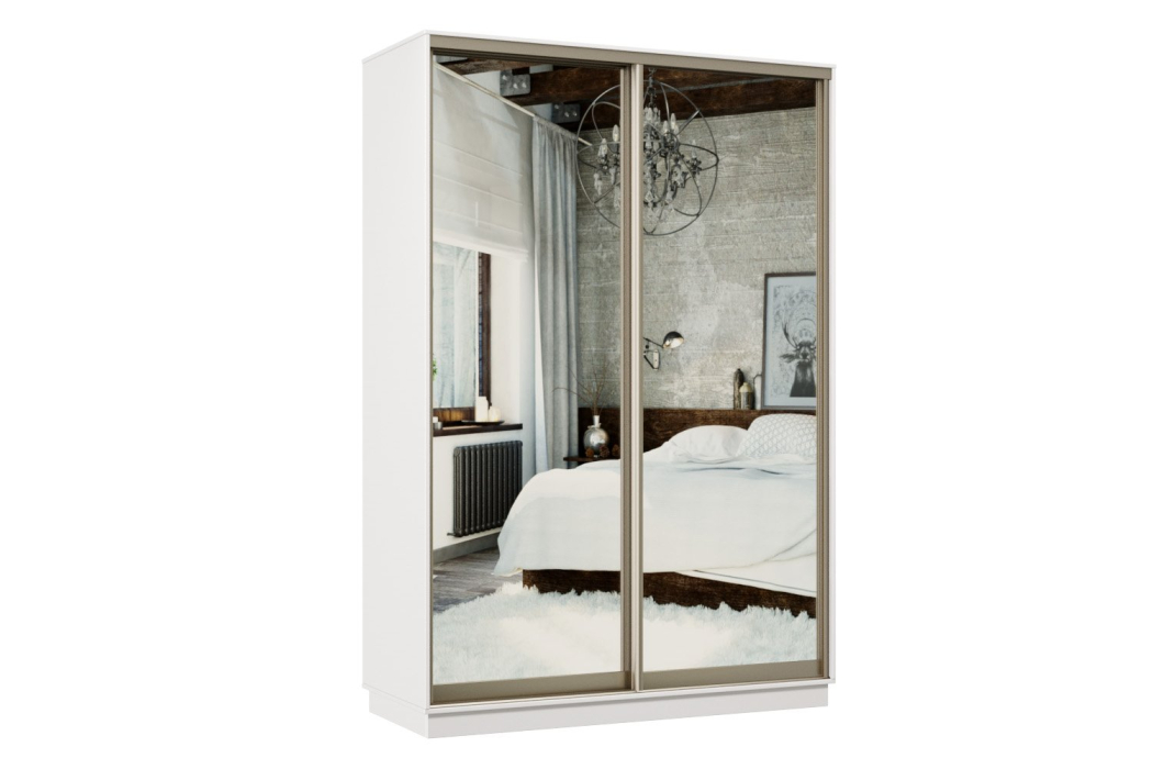 Шкафы-купе, Шкаф-купе Премьер 11 белый