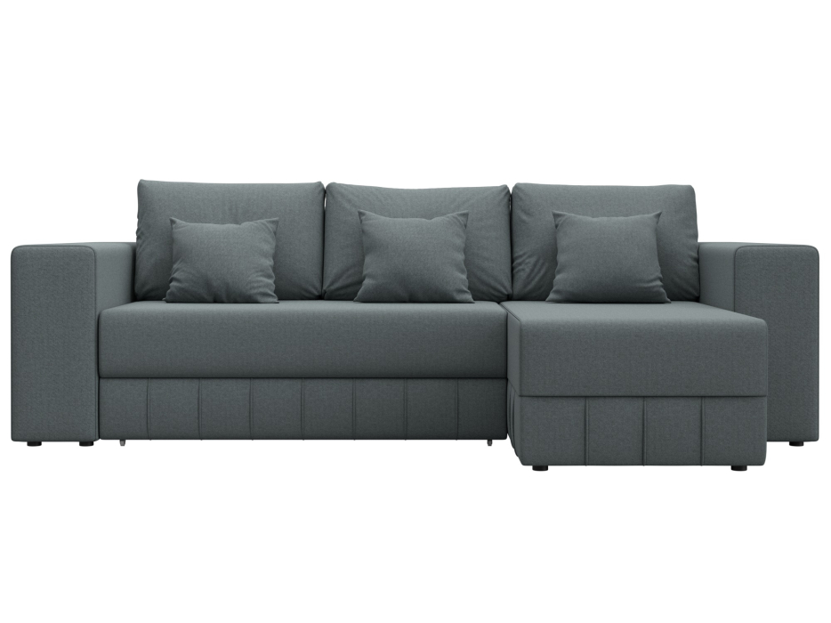 Диваны угловые в гостиную, Диван угловой Лига-076 угол универсальный, рогожка Амур