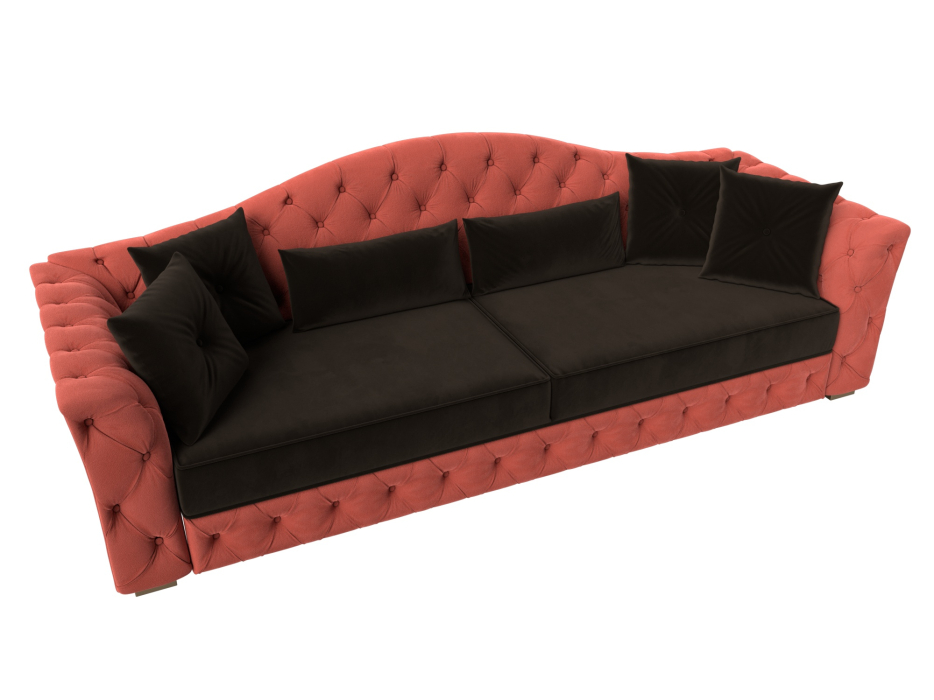 Диваны кровати со спальным местом, Прямой диван Артис, микровельвет