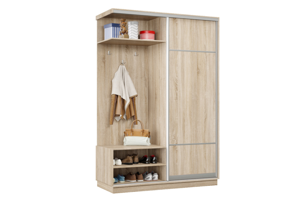 Прихожие, Прихожая Премьер 01 Лайт 08 Левая