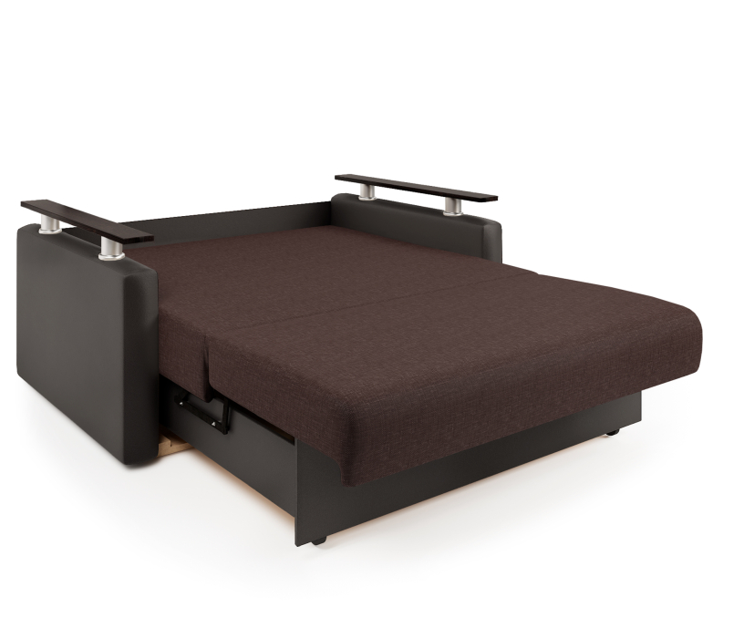 Диваны, Диван-кровать Шарм 140, рогожка/экокожа