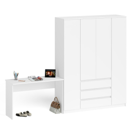 Стол письменный 1200 и шкаф-комод МШ1600 Мори