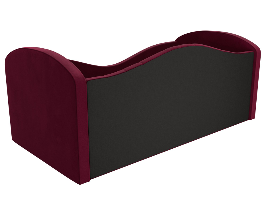 Кровати одноярусные, Детская кровать Сказка Люкс, микровельвет