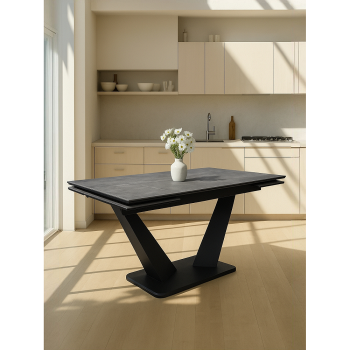 Обеденные столы, Керамический стол Кели 140(200)х80х76