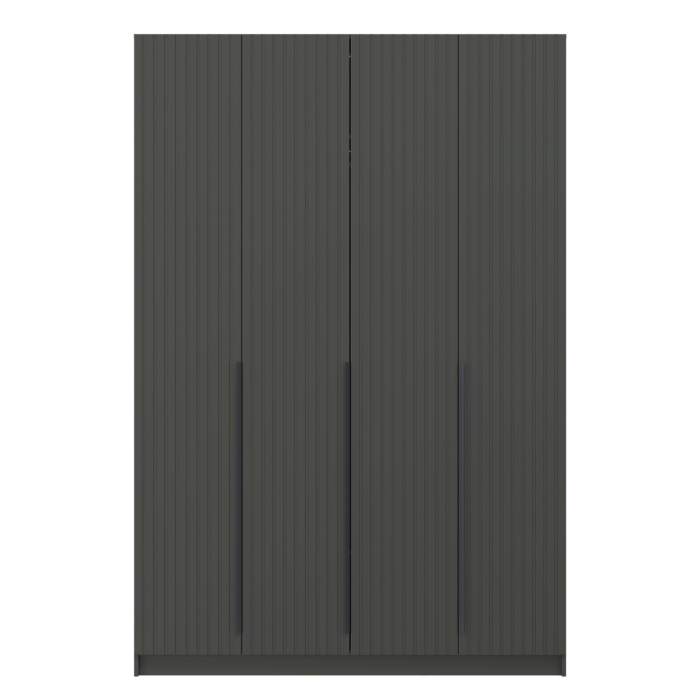 Для одежды, Шкаф для одежды 67.13 Брандо (4-х дв.) МДФ