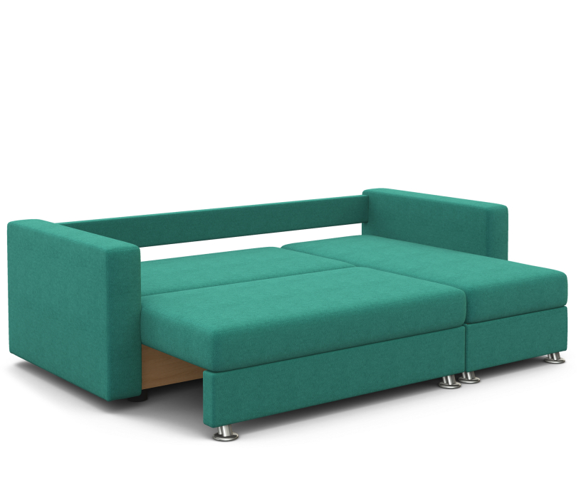 Диваны угловые в гостиную, Угловой диван Ария правый, велюр