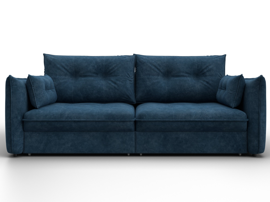 Диваны еврокнижки, Диван прямой Лига-100 НПБ, велюр BRUT