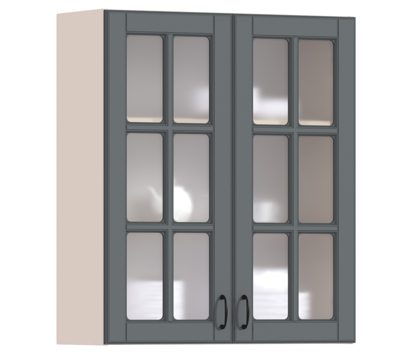 Регина, Регина шкаф навесной со стеклом 2 дв 80х93 см