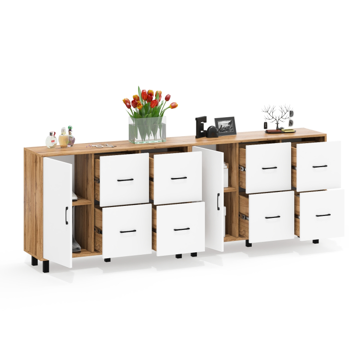 ТВ-тумбы, Два комода РВК 125-1204 с дверкой и 4-мя ящиками