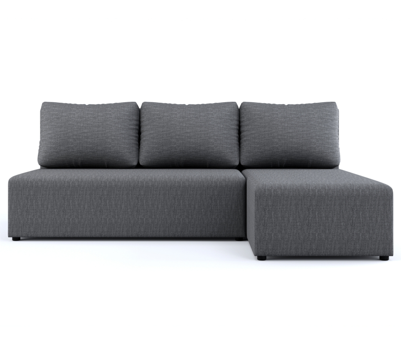 Диваны угловые в гостиную, Угловой диван-кровать Комо, рогожка