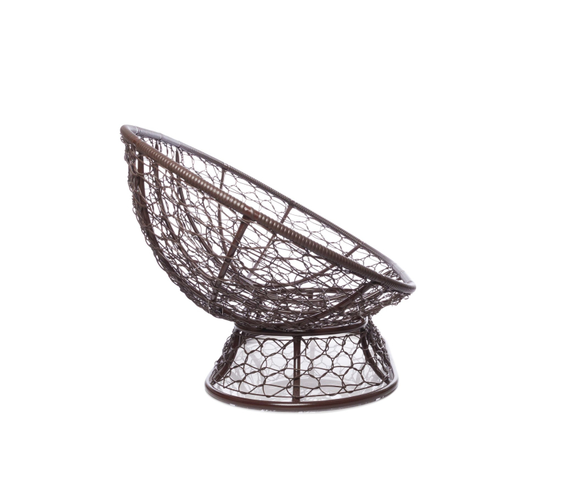 Диваны, Диван МАМАСАН с ротангом коричневый