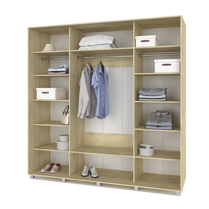 Шкафы-купе, Шкаф-купе 3-дв  Мартин М623  (в2200*ш2200*г600)