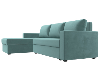 Угловой диван Траумберг Лайт левый угол, велюр