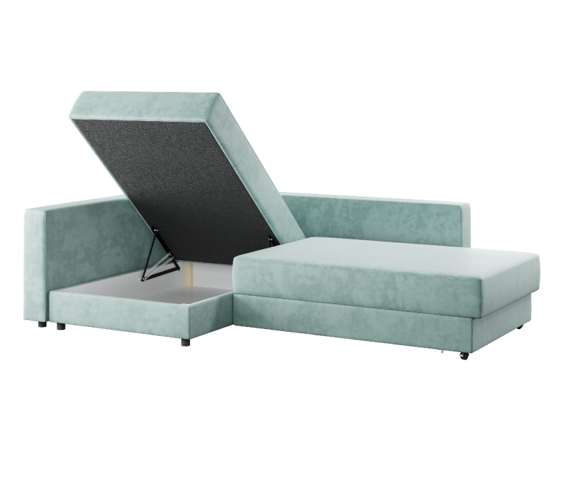 Дизайнерские диваны для гостиной, Диван угловой Бостон Велюр