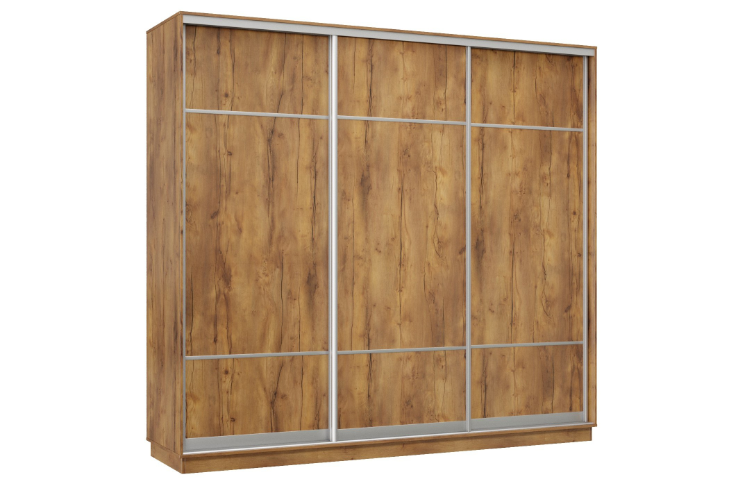 Шкафы-купе 3-х дверные, Шкаф-купе Премьер Лайт 59 (08;08;08) трехдверный