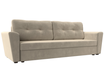 Прямой диван Амстердам Лайт, микровельвет